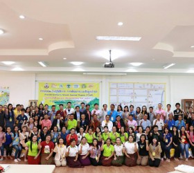 รูปกิจกรรมลงนาม MOU โครงการสร้างการมีส่วนร่วม มุ่งสู่ตำบลจัดการตนเอง