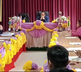ประชุมพนักงานประจำเดือน