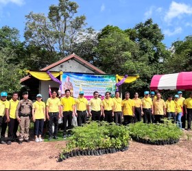 โครงการปลูกป่าเฉลิมพระเกียรติ ประจำปีงบประมาณ พ.ศ.2567